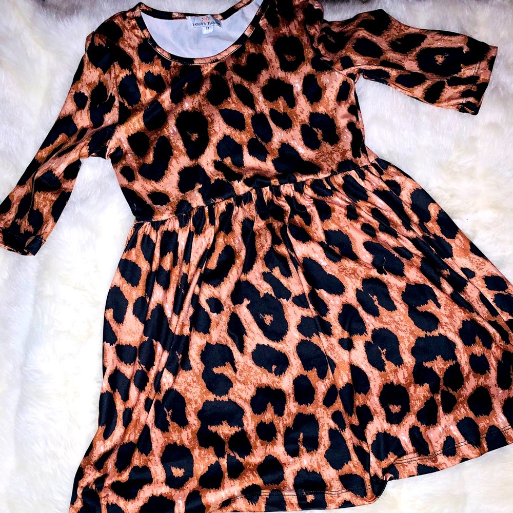 Matching girl and baby shirt/dress